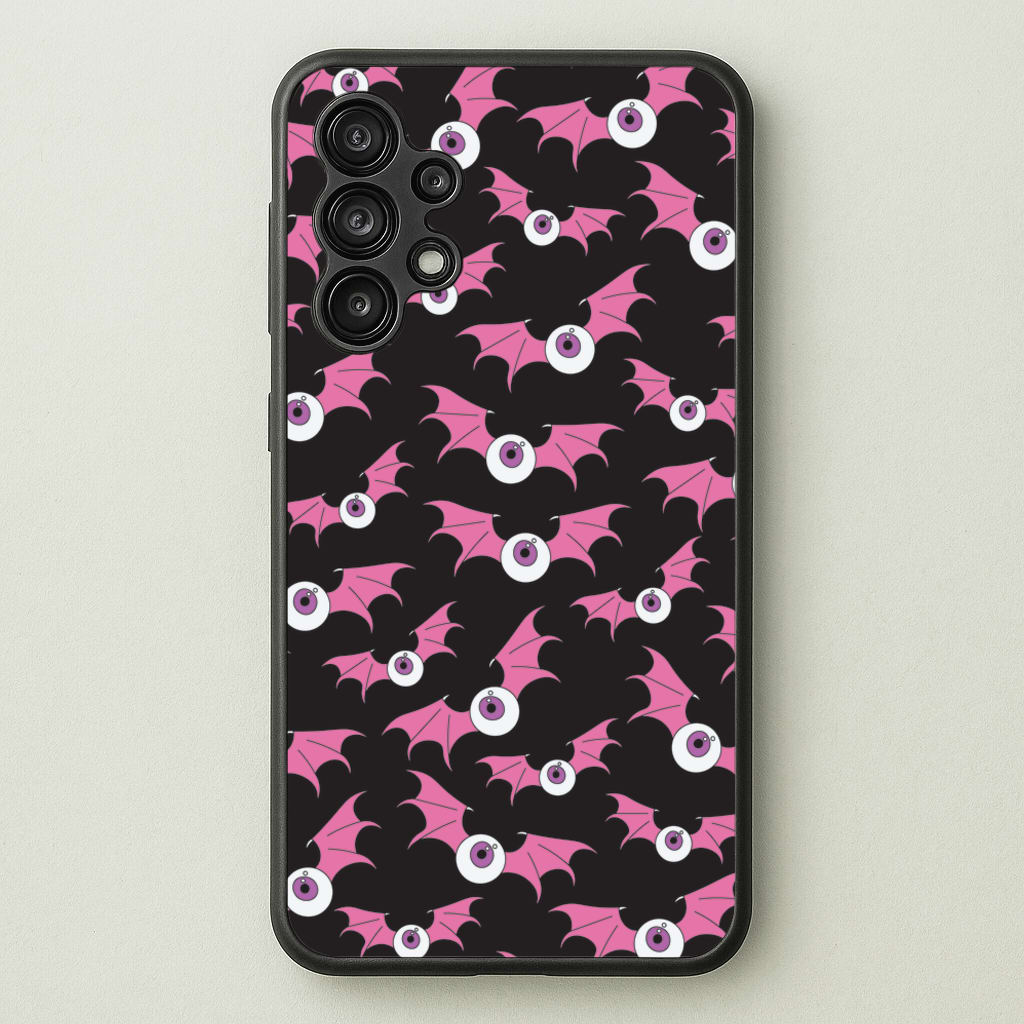 Bat Eye Pattern - Halloween Phone Case for Galaxy A13