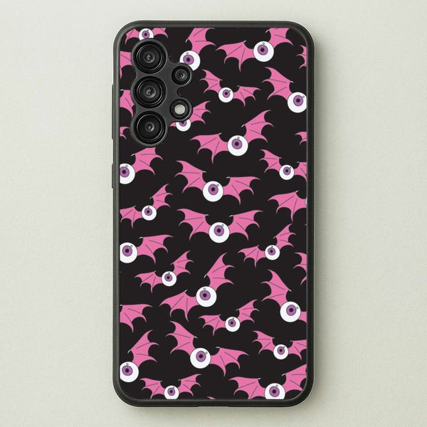 Bat Eye Pattern - Halloween Phone Case for Galaxy A13