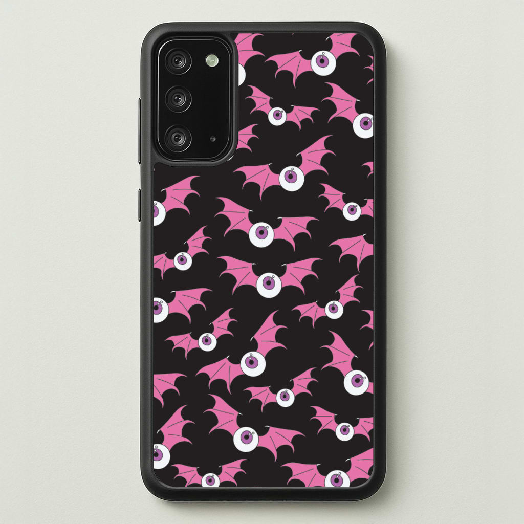 Bat Eye Pattern - Halloween Phone Case for Galaxy Note 20