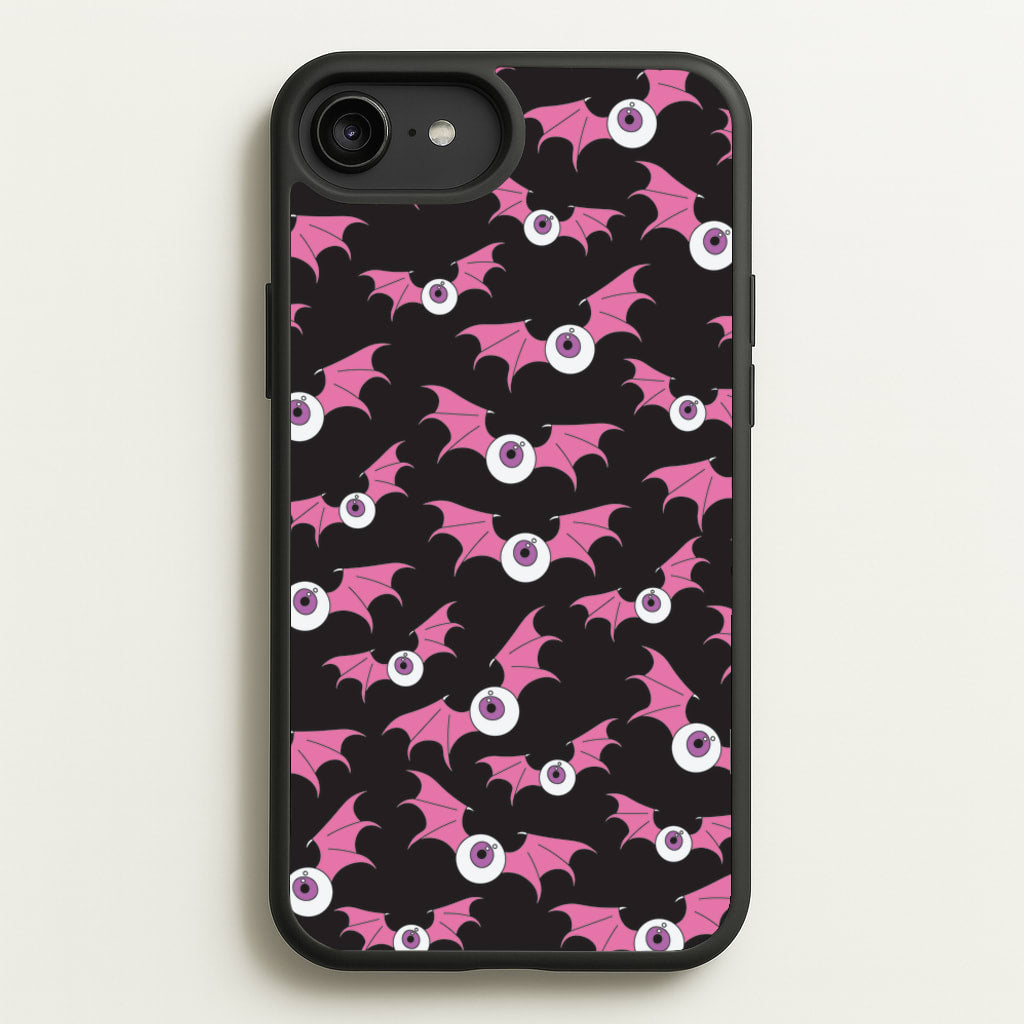 Bat Eye Pattern - Halloween Phone Case for iPhone 6 Plus / 7 Plus / 8 Plus