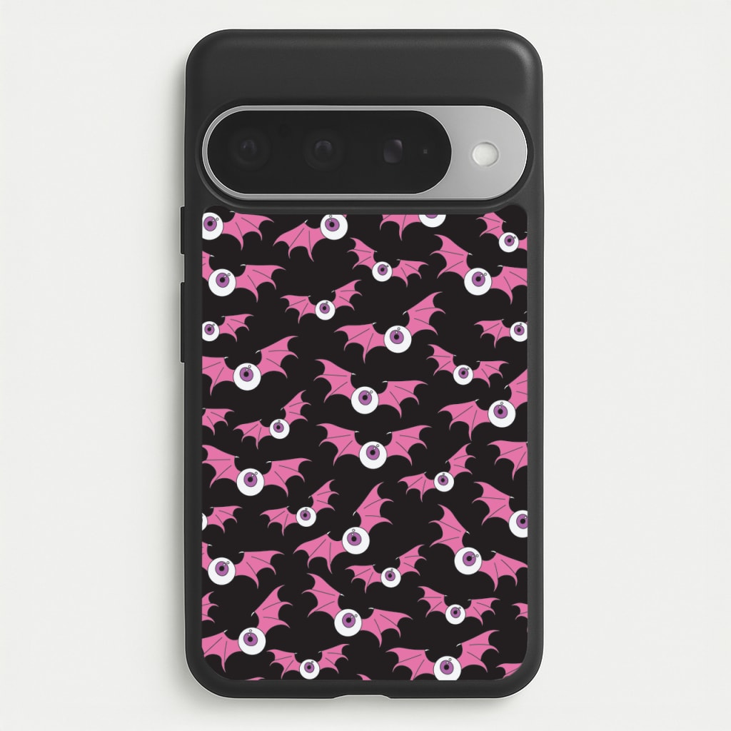 Bat Eye Pattern Phone Case for Google Pixel 10 Pro XL
