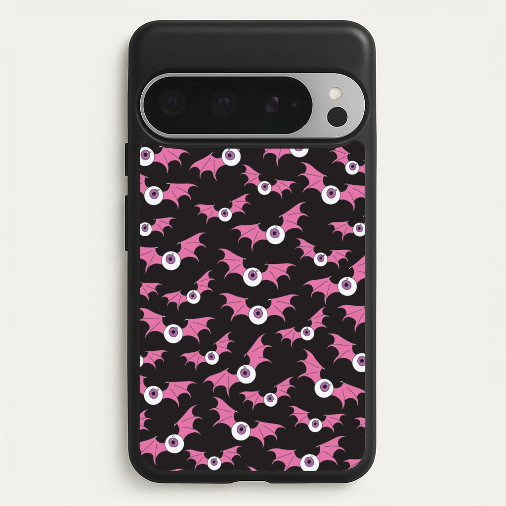Bat Eye Pattern - Halloween Phone Case for Google Pixel 9 Pro XL