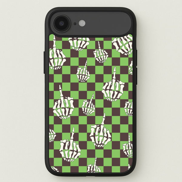 Green Middle Finger Phone Case for iPhone 17 Air