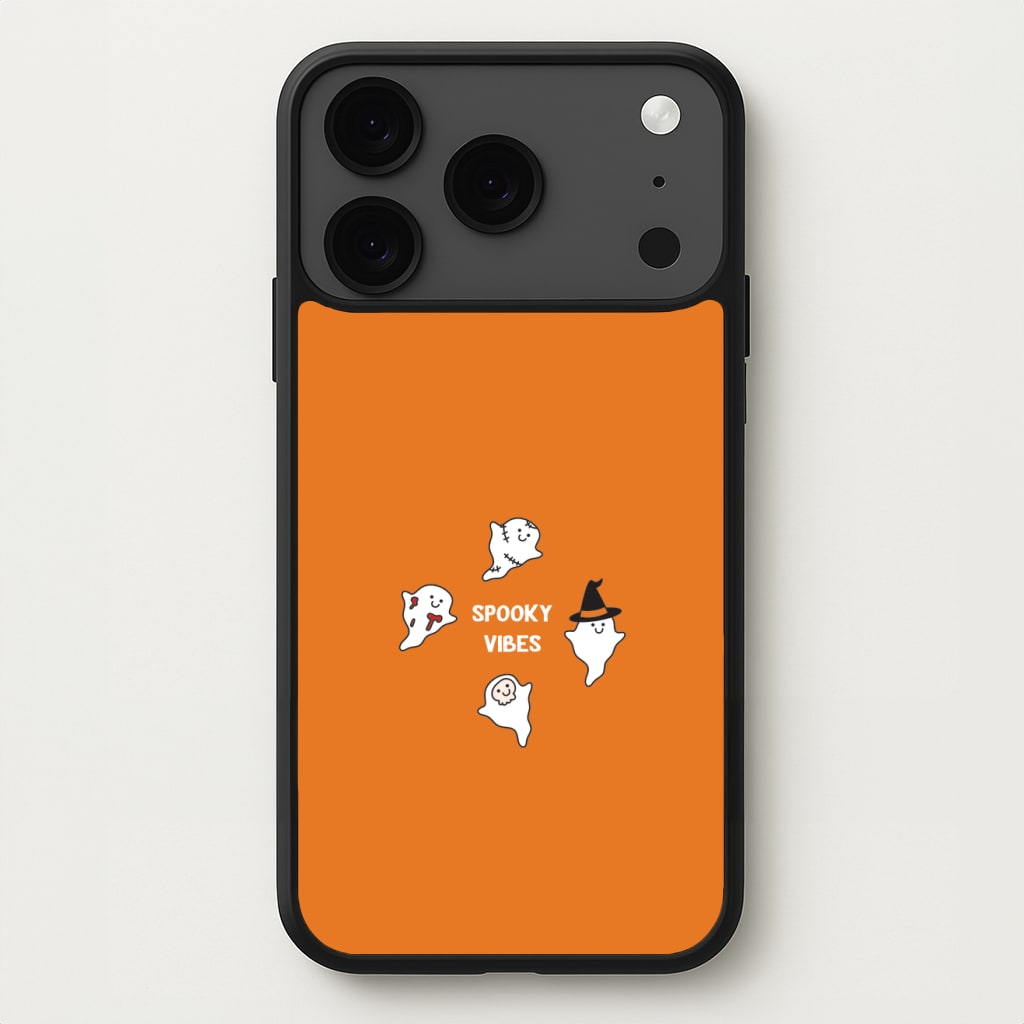 Spooky Vibes Ghosties I Phone Case for iPhone 17 Pro