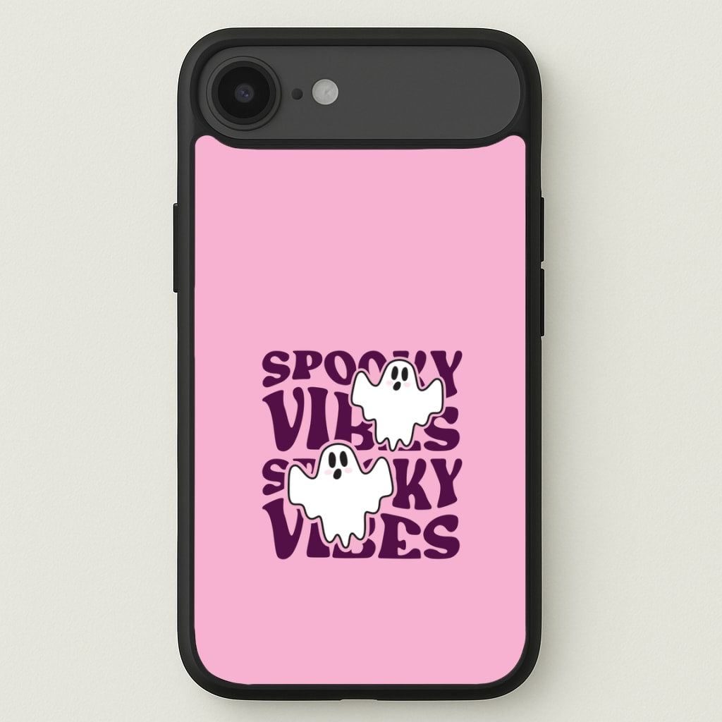 Spooky Vibes Pink Phone Case for iPhone 17 Air