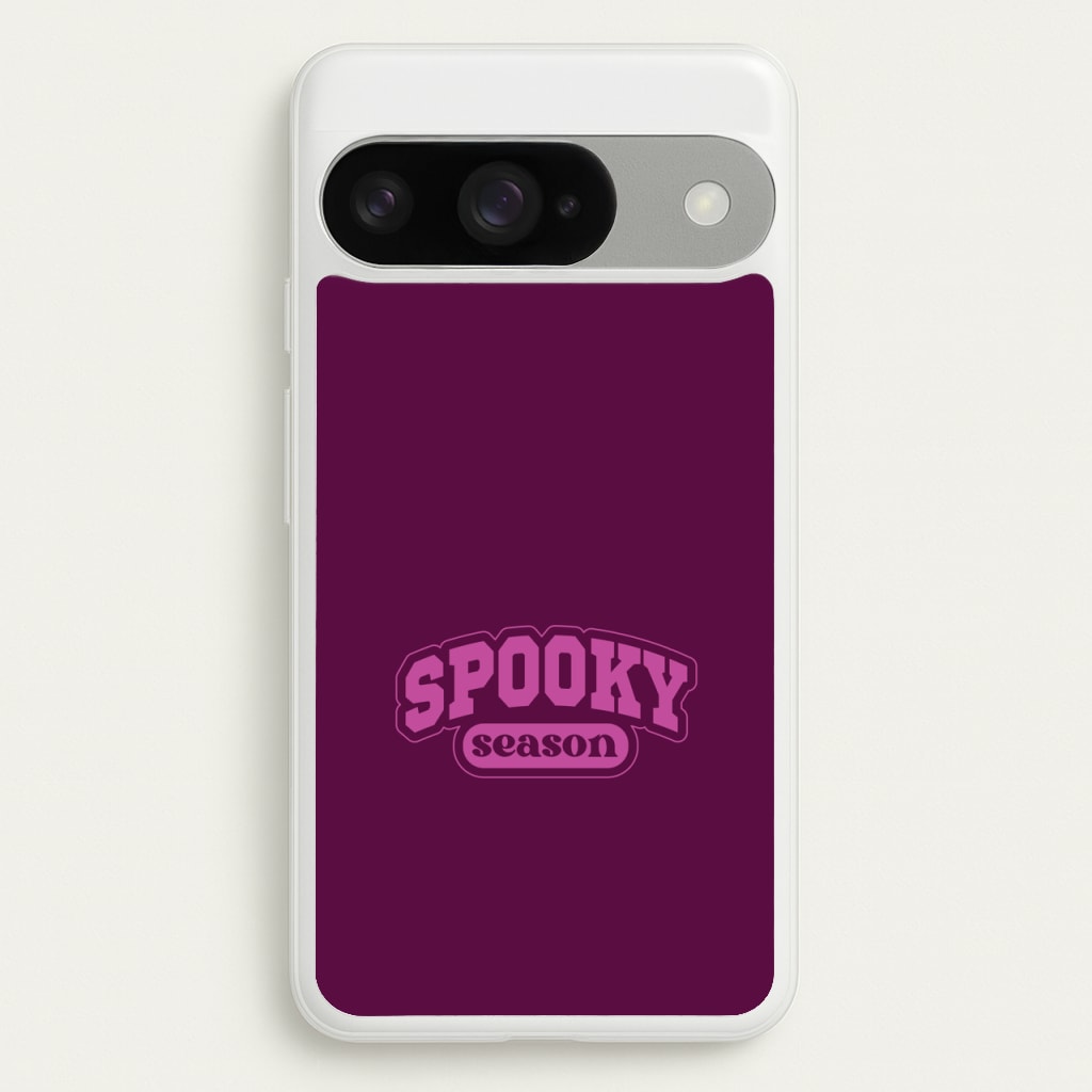 Spooky Season Varsity Phone Case for Google Pixel 10 / 10 Pro