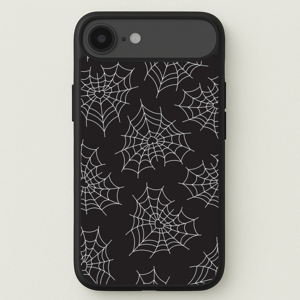 Spiderweb Hearts Pattern Phone Case for iPhone 17 Air