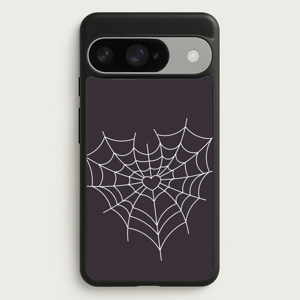 Spiderweb Hearts I Phone Case for Google Pixel 10 / 10 Pro