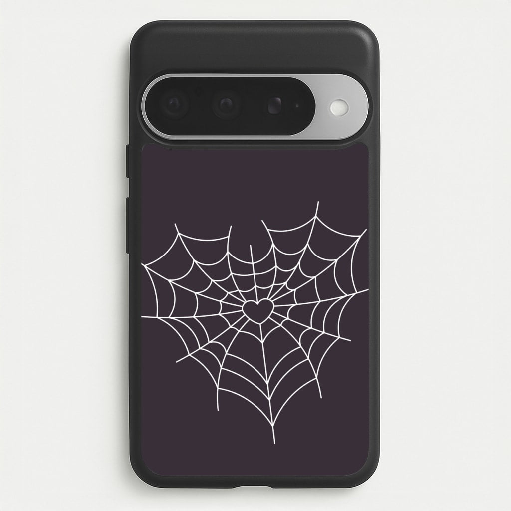 Spiderweb Hearts I Phone Case for Google Pixel 10 Pro XL