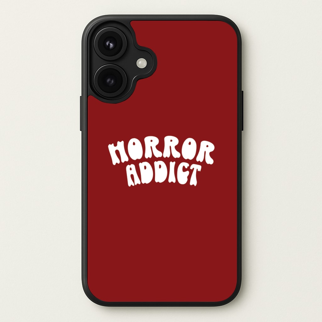 Horror Addict Phone Case for iPhone 17