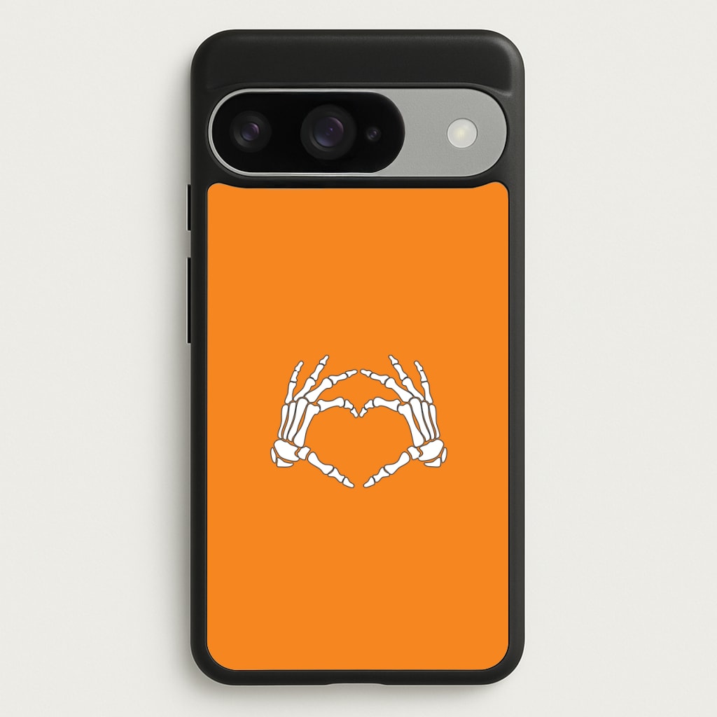 Skeleton Heart Phone Case for Google Pixel 10 / 10 Pro