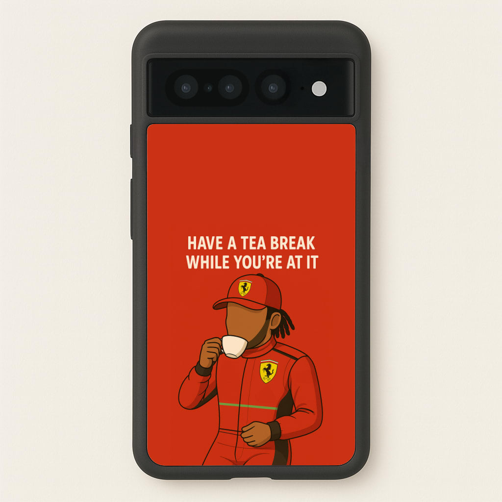 Hamilton's Tea Break - F1 Phone Case for Google Pixel 7 Pro