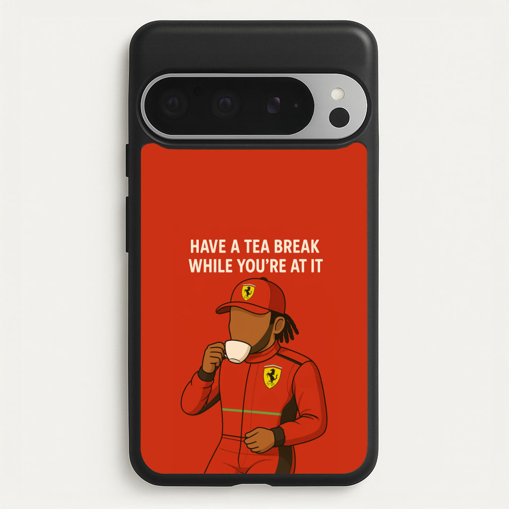 Hamilton's Tea Break - F1 Phone Case for Google Pixel 9 Pro XL