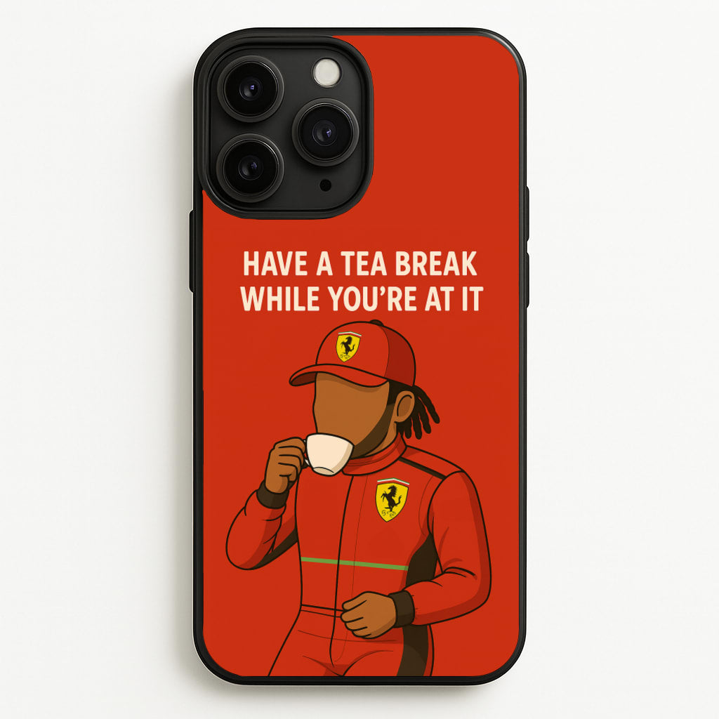 Hamilton's Tea Break - F1 Phone Case for iPhone 11 Pro