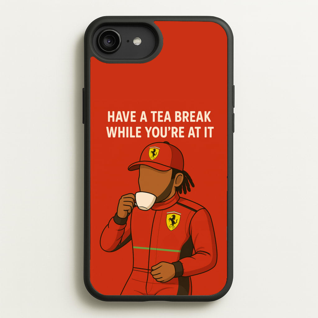 Hamilton's Tea Break - F1 Phone Case for iPhone 6 Plus / 7 Plus / 8 Plus