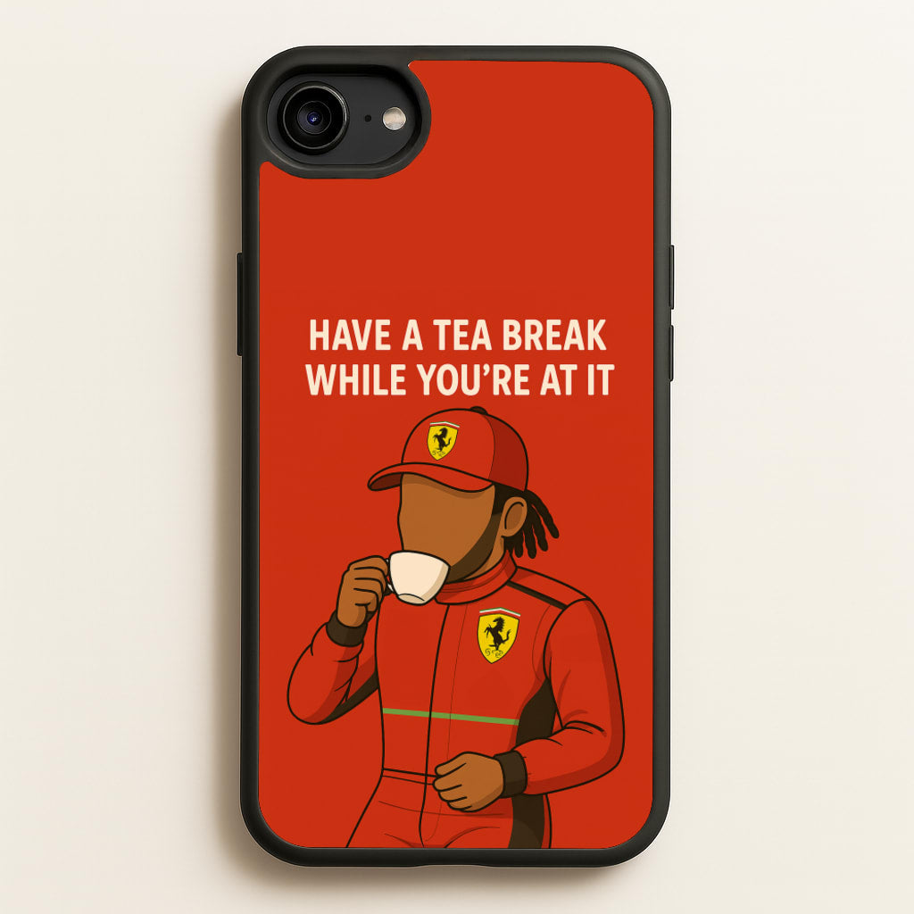 Hamilton's Tea Break - F1 Phone Case for iPhone 6 / 7 / 8 / SE