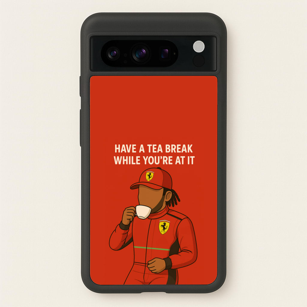 Hamilton's Tea Break - F1 Phone Case for Google Pixel 8 Pro