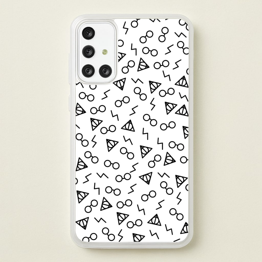 Potter Pattern - Phone Case for Galaxy A71