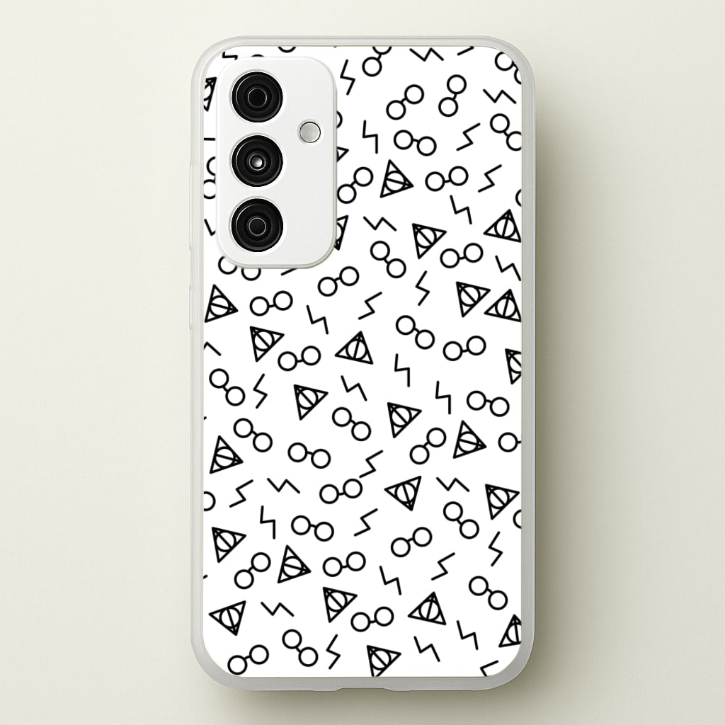 Potter Pattern - Phone Case for Galaxy A55