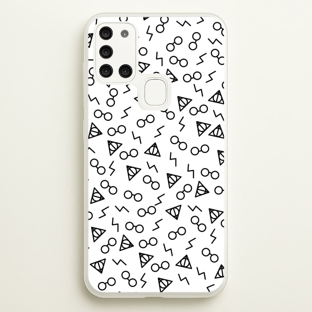 Potter Pattern - Phone Case for Galaxy A21s