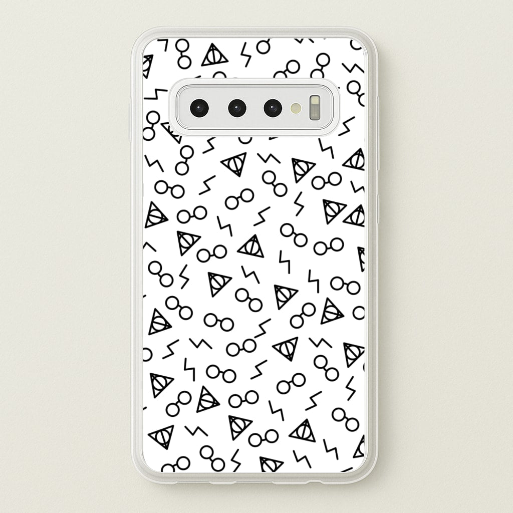 Potter Pattern - Phone Case for Galaxy S10 Plus