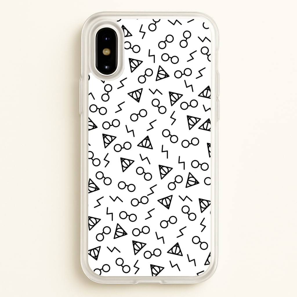 Potter Pattern - Phone Case for iPhone X / XS