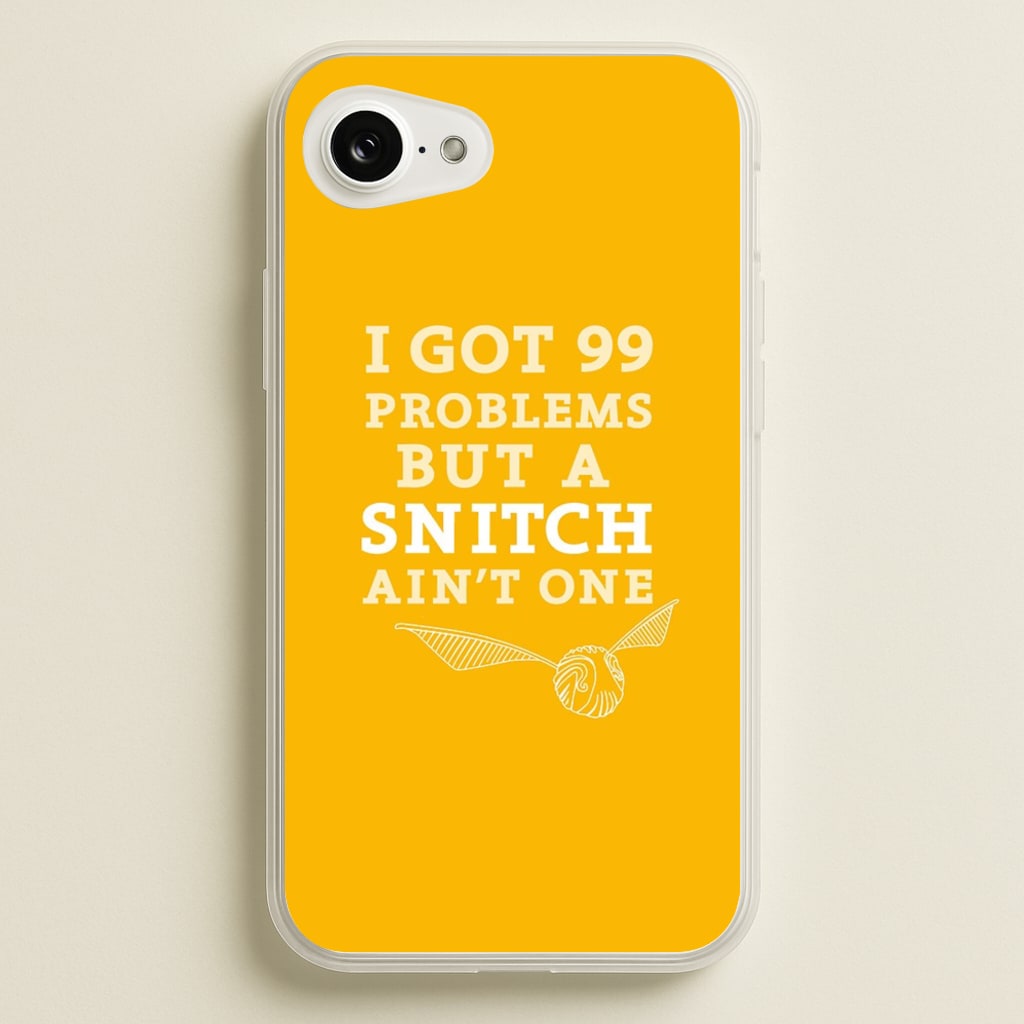99 Problems But A Snitch Aint One - Harry Potter Phone Case for iPhone 16e