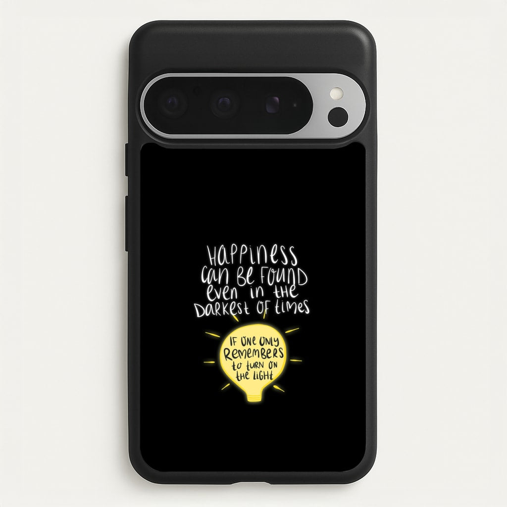 Happiness Can Be Found In The Darkest of Times - Harry Potter Phone Case for Google Pixel 9 Pro XL