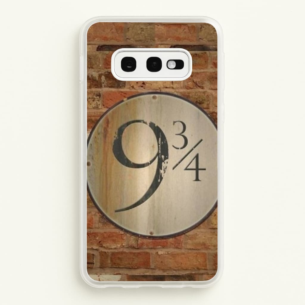 Platform 9 and 3 Quarters - Phone Case for Galaxy S10e