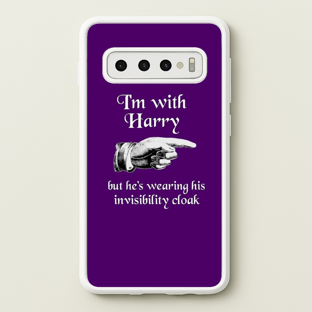 I'm With Harry - Phone Case for Galaxy S10