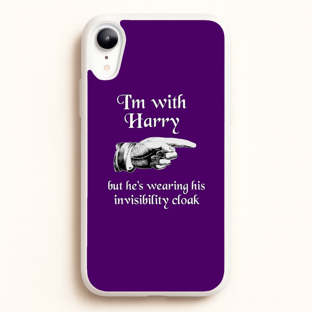 I'm With Harry - Phone Case for iPhone XR
