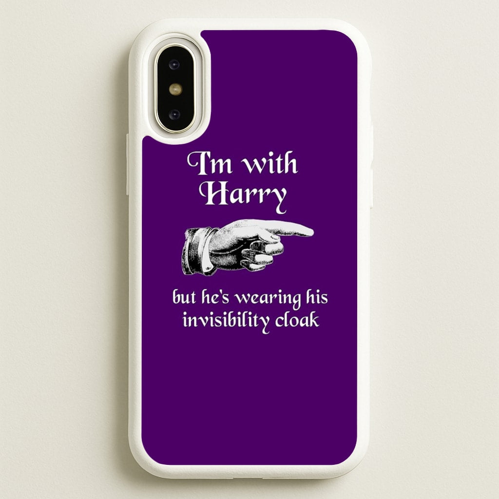 I'm With Harry - Phone Case for iPhone X / XS