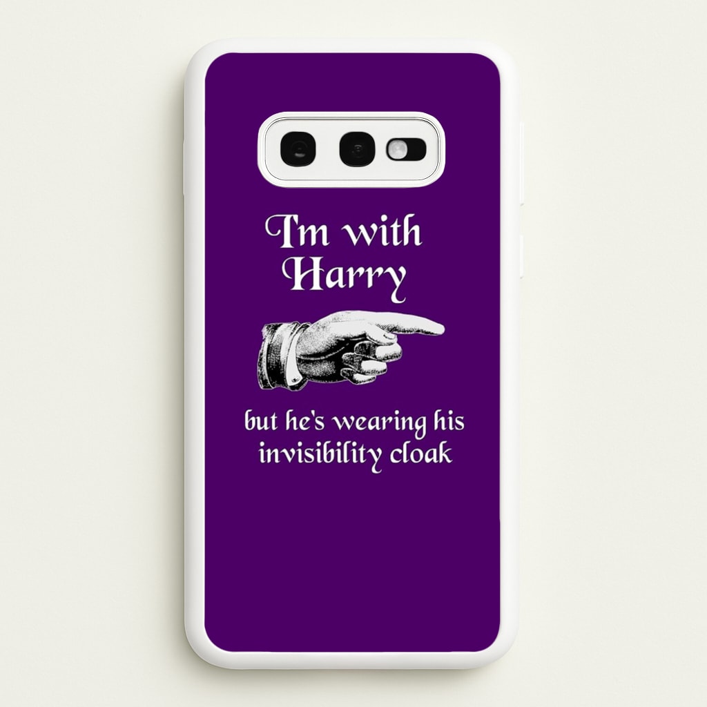 I'm With Harry - Phone Case for Galaxy S10e