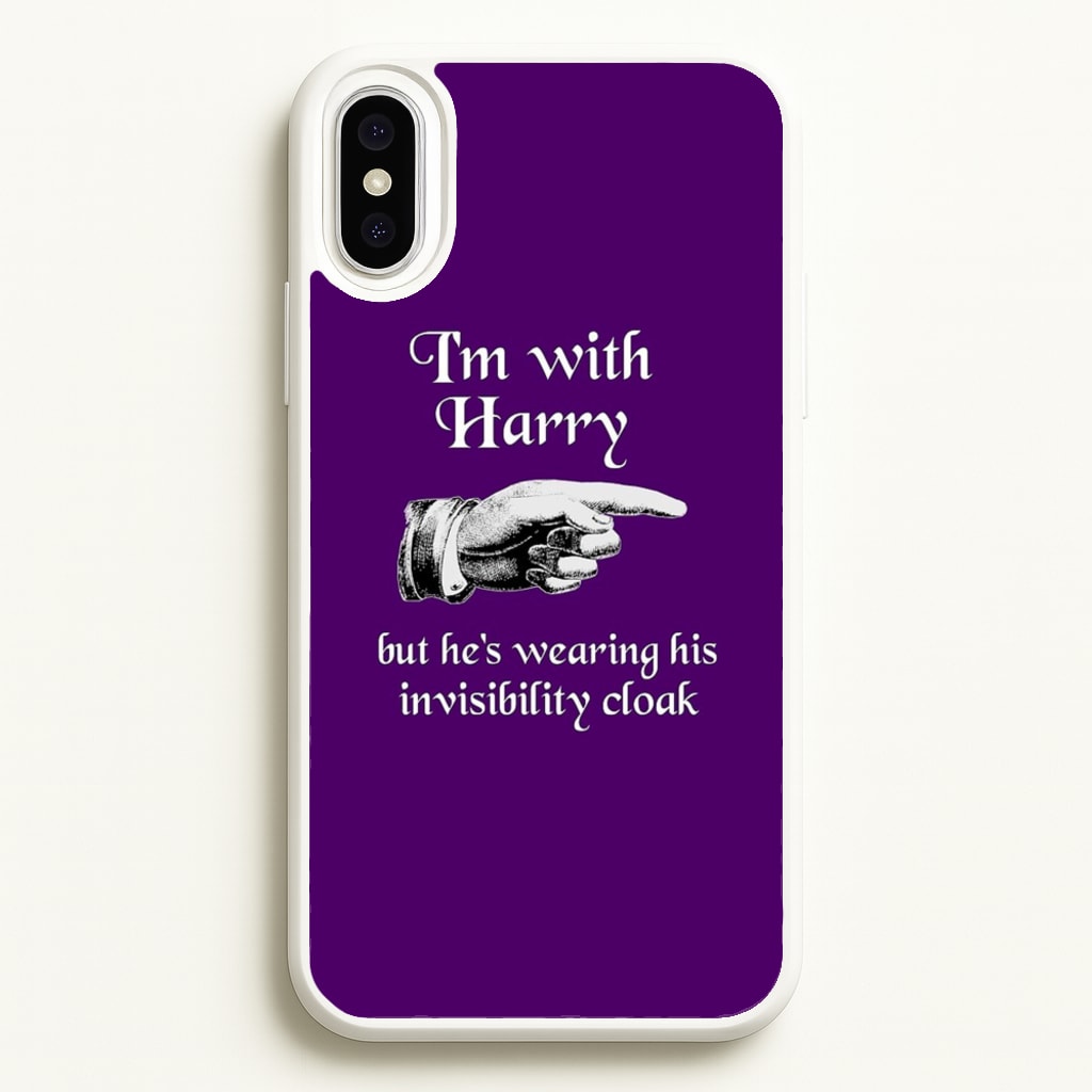 I'm With Harry - Phone Case for iPhone XS Max