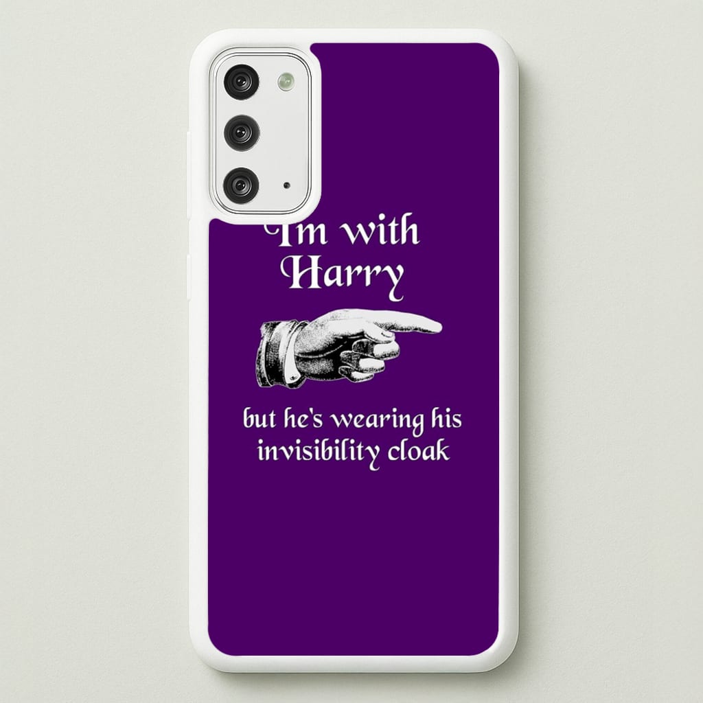 I'm With Harry - Phone Case for Galaxy Note 20