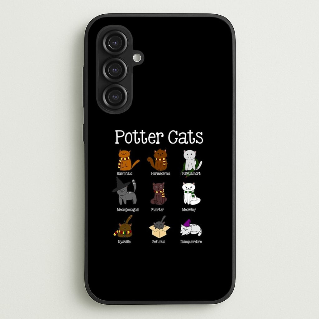 Harry Pawter Cats - Harry Potter Phone Case for Galaxy S23FE