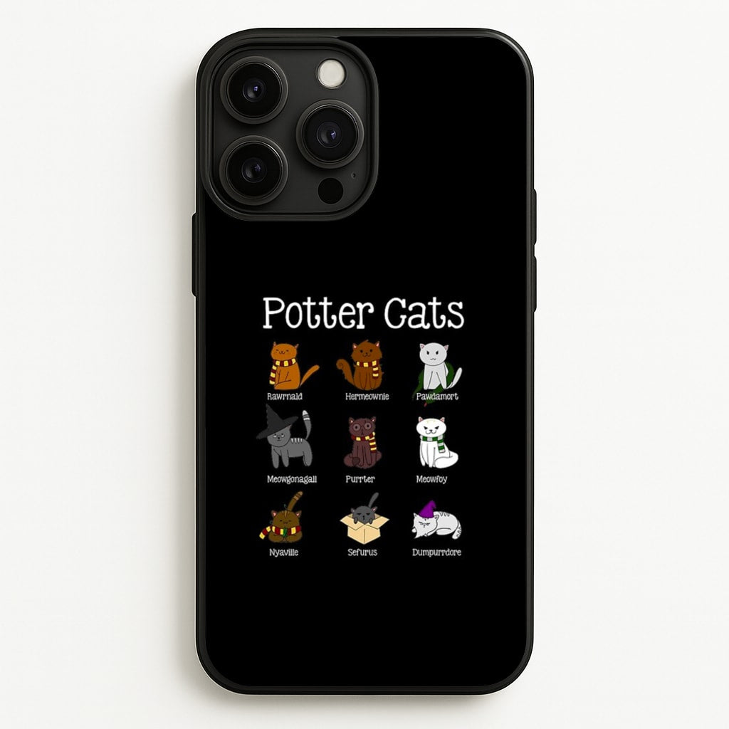 Harry Pawter Cats - Harry Potter Phone Case for iPhone 13 Pro Max