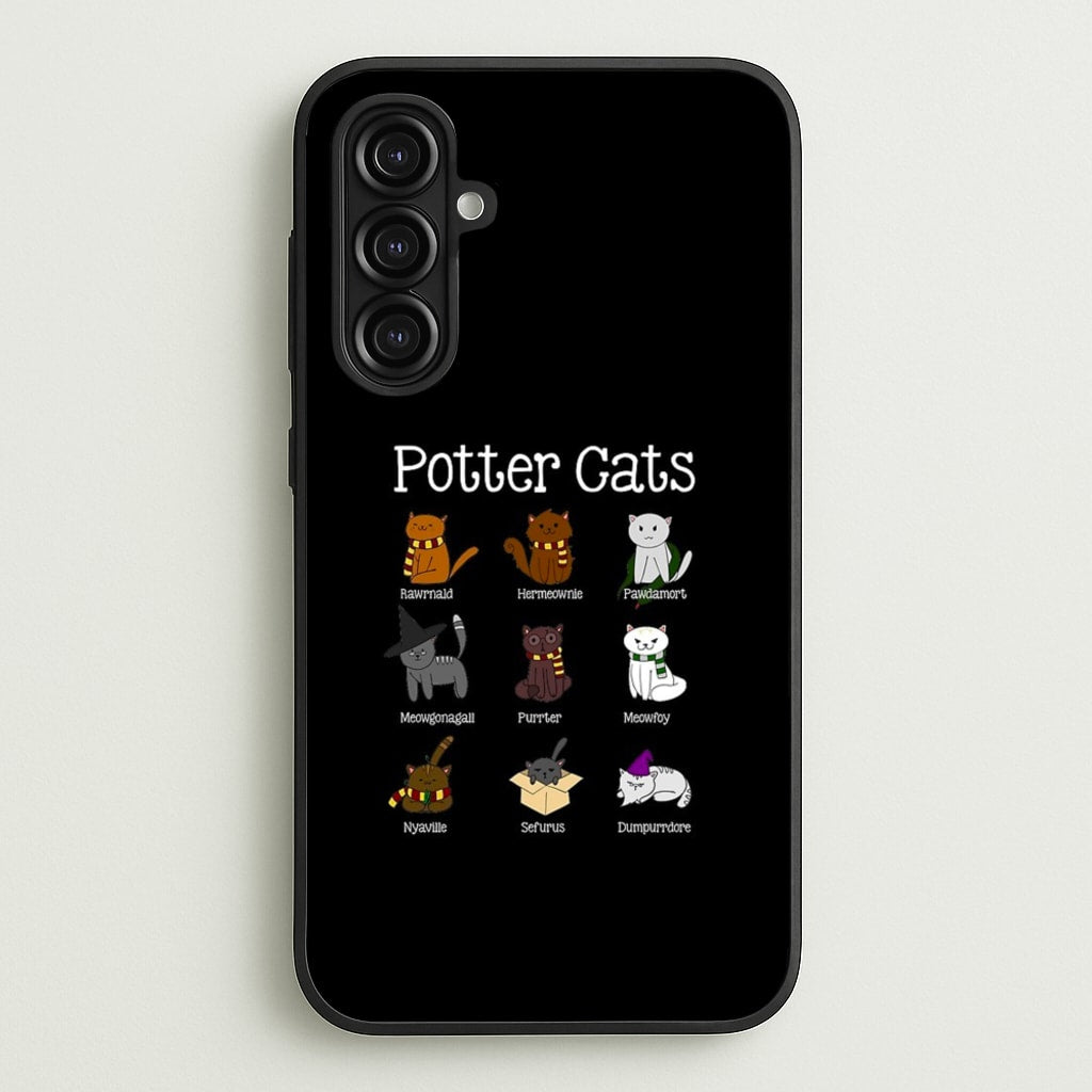 Harry Pawter Cats - Harry Potter Phone Case for Galaxy A16