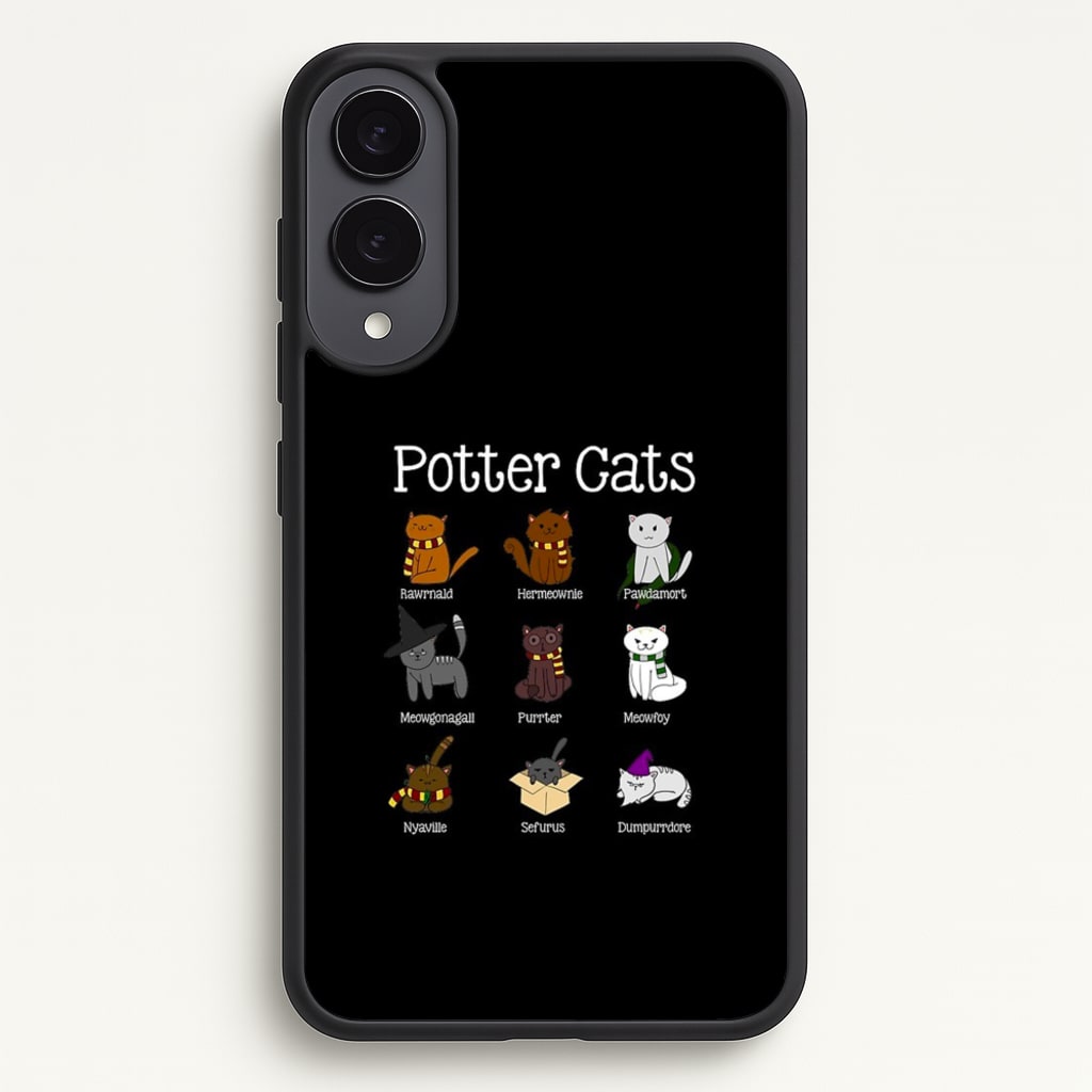 Harry Pawter Cats - Harry Potter Phone Case for Galaxy S25 Edge