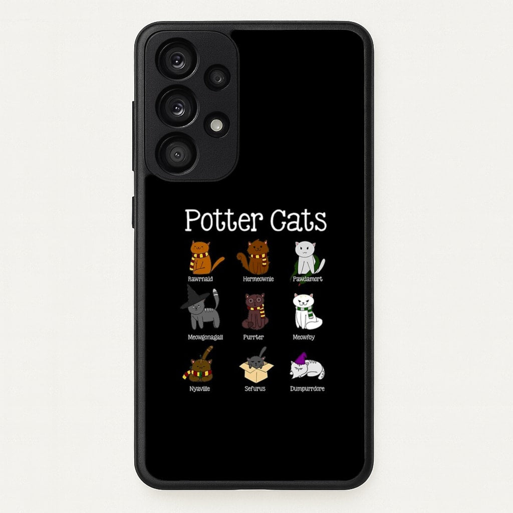 Harry Pawter Cats - Harry Potter Phone Case for Galaxy A33