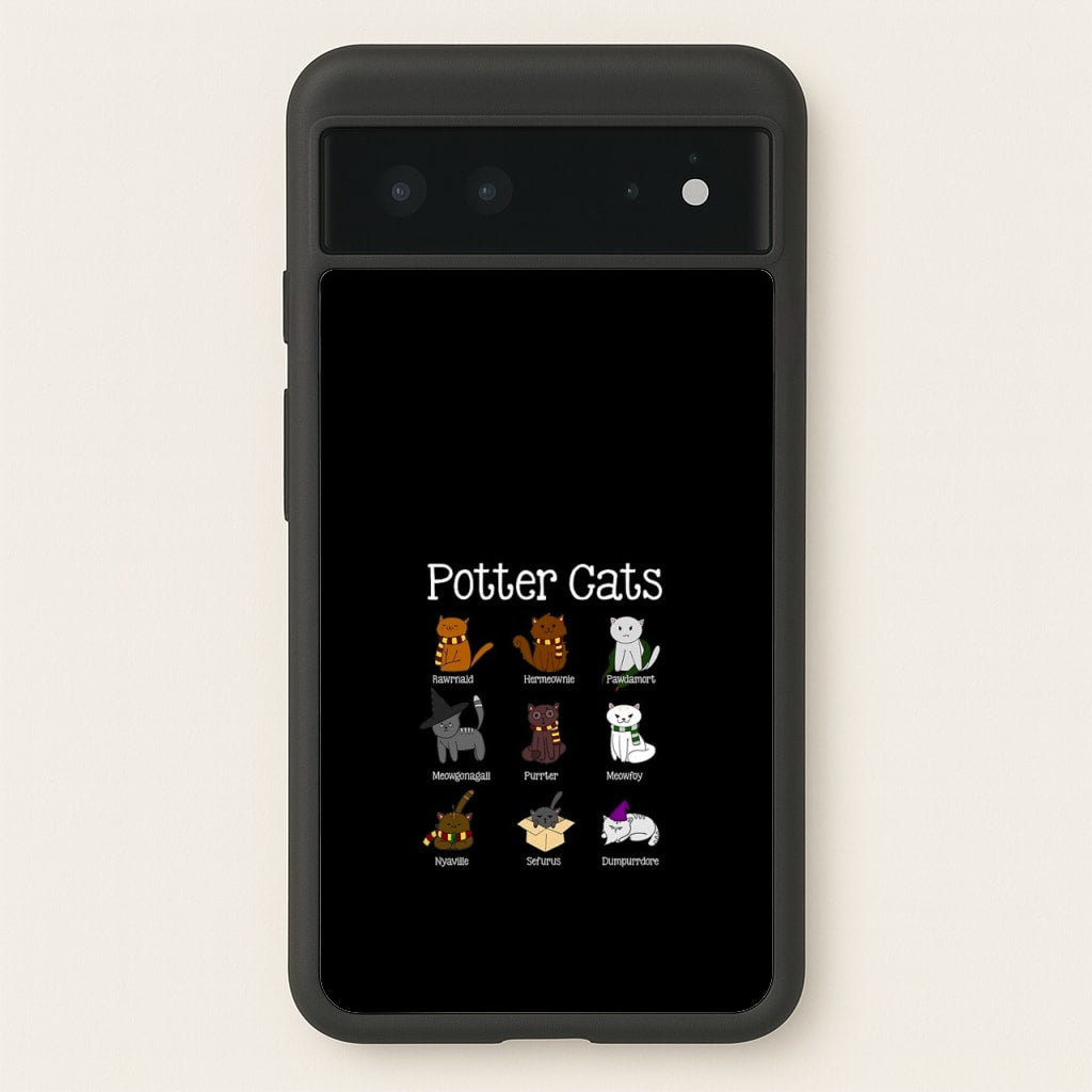 Harry Pawter Cats - Harry Potter Phone Case for Google Pixel 6