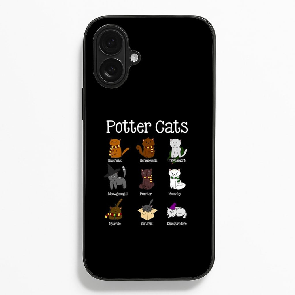 Harry Pawter Cats - Harry Potter Phone Case for iPhone 16 Plus
