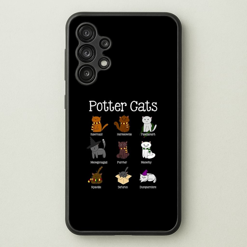 Harry Pawter Cats - Harry Potter Phone Case for Galaxy A13