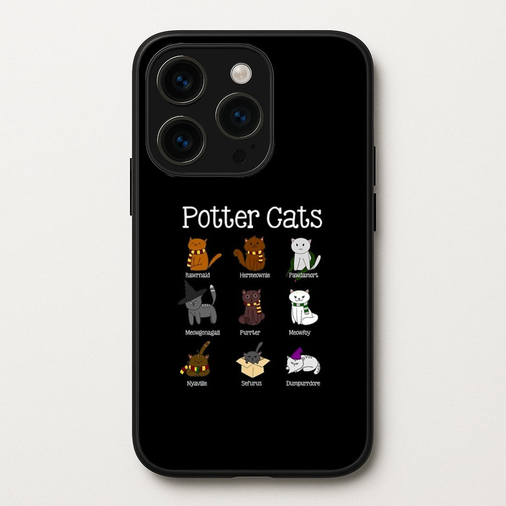 Harry Pawter Cats - Harry Potter Phone Case for iPhone 14 Pro