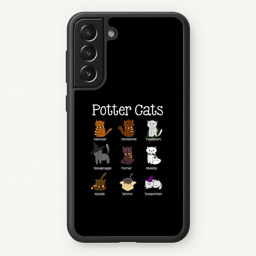 Harry Pawter Cats - Harry Potter Phone Case for Galaxy S21