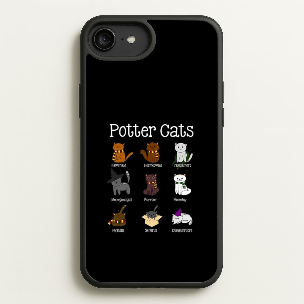Harry Pawter Cats - Harry Potter Phone Case for iPhone 6 Plus / 7 Plus / 8 Plus