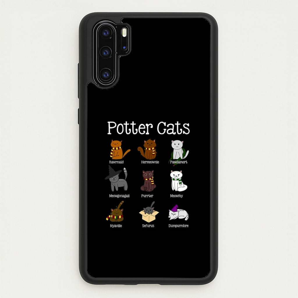 Harry Pawter Cats - Harry Potter Phone Case for Huawei P30 Pro