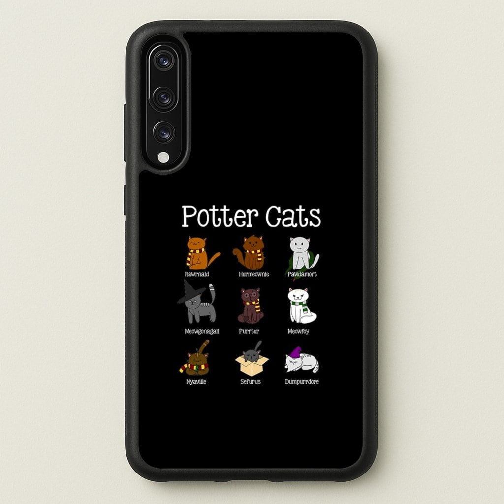 Harry Pawter Cats - Harry Potter Phone Case for Huawei P20 Pro
