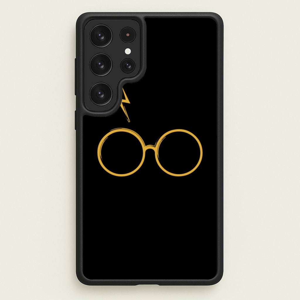 Glasses & Scar - Harry Potter Phone Case for Galaxy S23 Ultra
