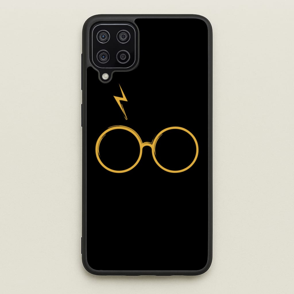 Glasses & Scar - Harry Potter Phone Case for Galaxy A12